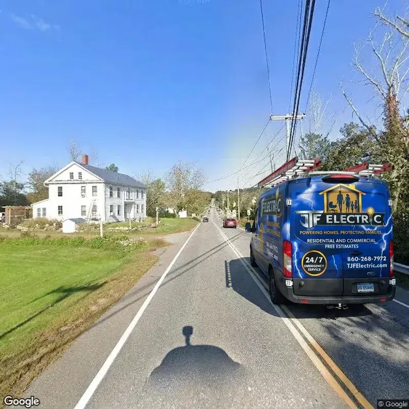 Ashford, CT — TJF Electric service area