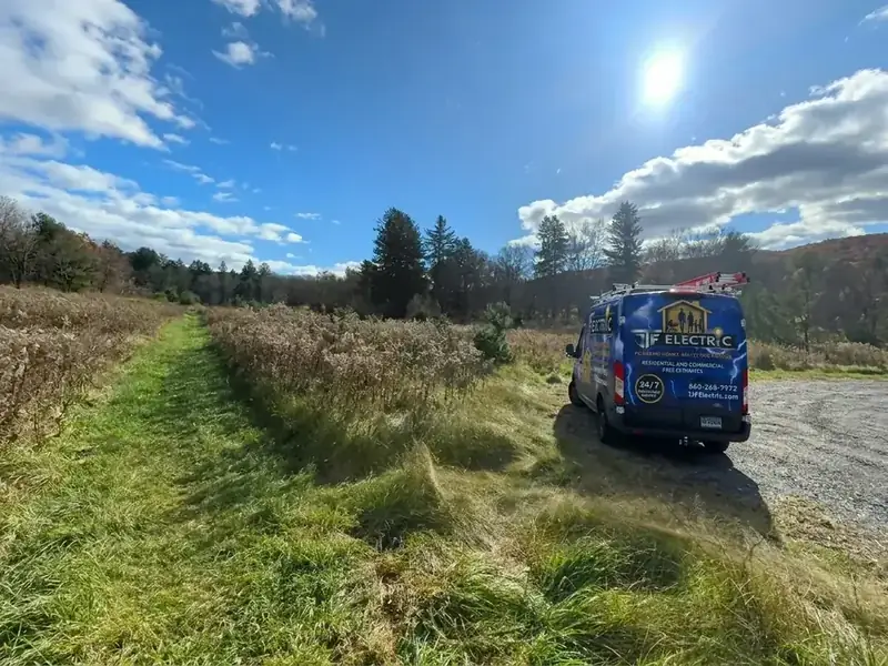 North Vernon, CT — TJF Electric service area