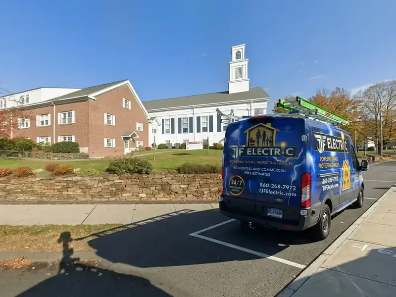 South Windsor, CT — TJF Electric service area