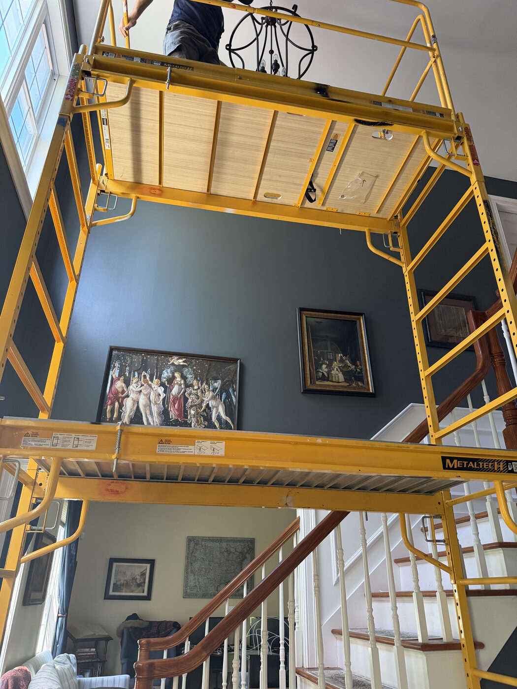 Ceiling lighting work CT