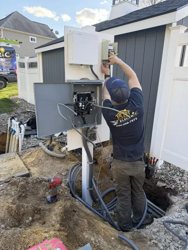 TJF Electric generator work — Willington, CT