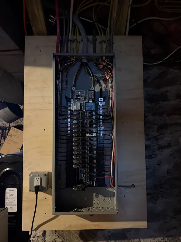 TJF Electric panel work — Vernon, CT