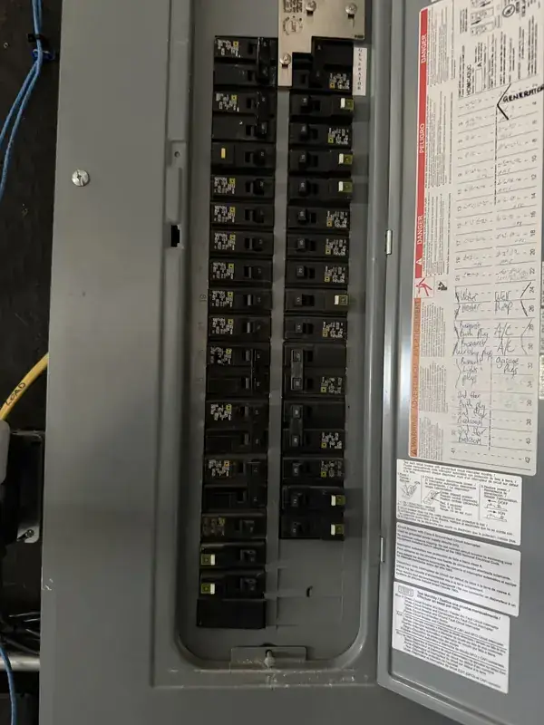 TJF Electric panel work — Willimantic, CT