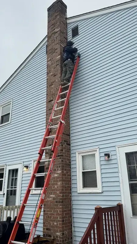 TJF Electric whole-house standby generator — outdoor pad installation in Tolland County